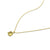 Lemon Quartz Minimal Necklace - Vojé Jewelry