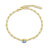 Iolite Chain Bracelet - Vojé Jewelry