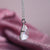 Rose Quartz Triangle Candy Necklace - Vojé Jewelry